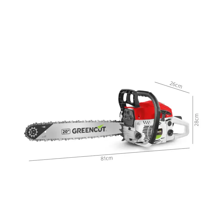 greencut gs620x dimensions